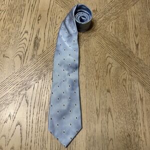 W.H. Belk‎ Blue Paisley 100% Silk Tie